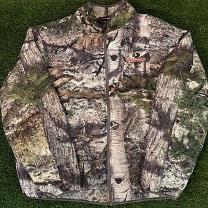 Mossy Oak Jacket Soft Shell Hunting Size 2XL Mountain Performance Bounded